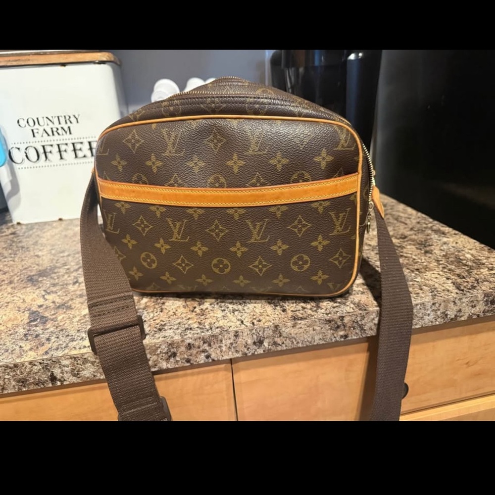 AUTHENTIC Vintage Louis Vuitton Monogram Reporter PM